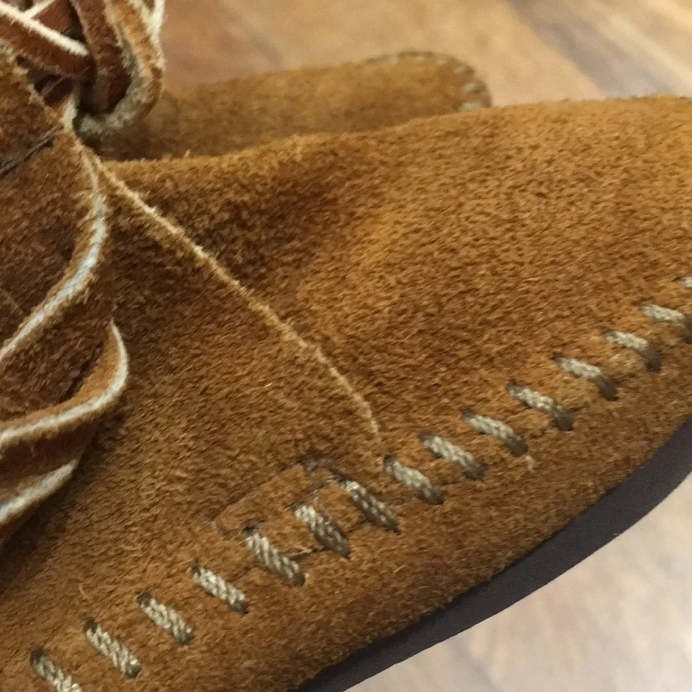Vintage Kids Moccasin Shoes